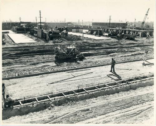 Under Construction, Housing for Veterans, Los Angeles, 1947