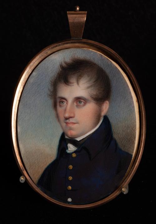 Miniature of James Fenimore Cooper