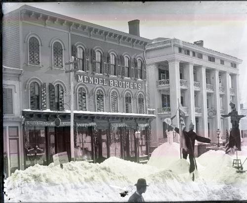 Main Street, Delhi, NY; Stilson & Sons Jewelers, Mendel Brothers, Edgerton House