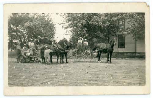 In the Plowed Field