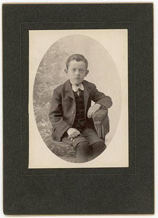 Raymond David Mower at Age Seven