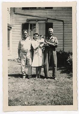 Jonas Mower, Raymond Mower, Irene Mower Zeus & Diane Zeus