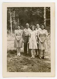 Raymond, Charlotte, Grace, Jennie & Irene Mower