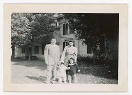 Louis & Irene Zeus with Daughters Diane & Helene