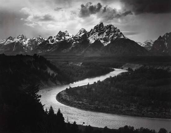 The Grand Tetons and Snake River, 1942