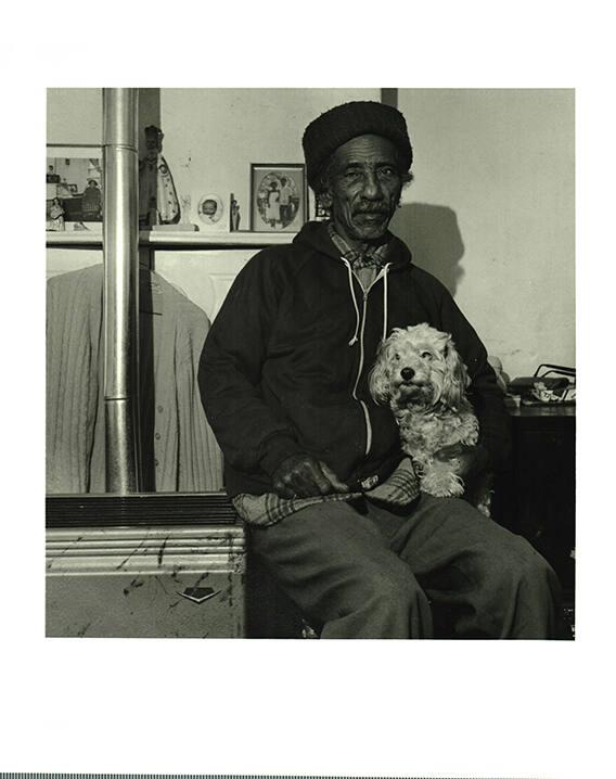 Puerto Rican Man with Dog, Buffalo, NY