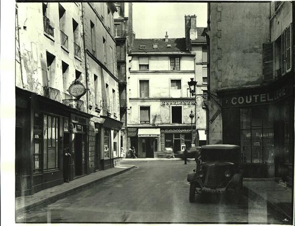 Street scene with car, Paris