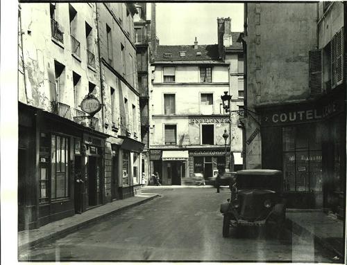 Street scene with car, Paris