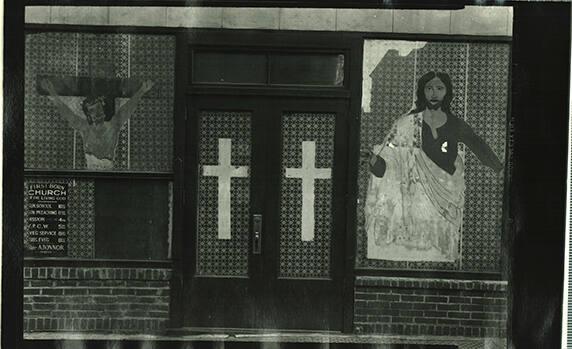 Church in Store, 3rd Ave., New York