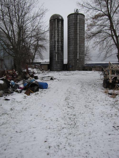 Silos 90-91: County Highway 18, Plainfield, NY