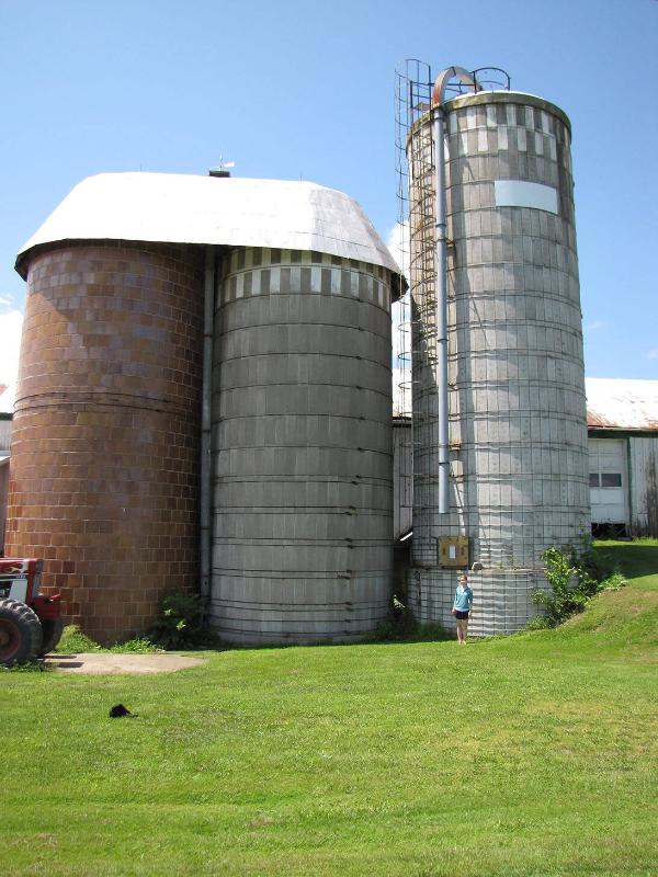 Silos 95-98: County Highway 18, Plainfield, NY