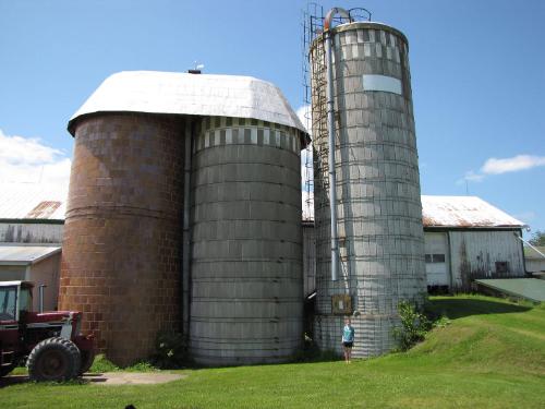 Silos 95-98: County Highway 18, Plainfield, NY