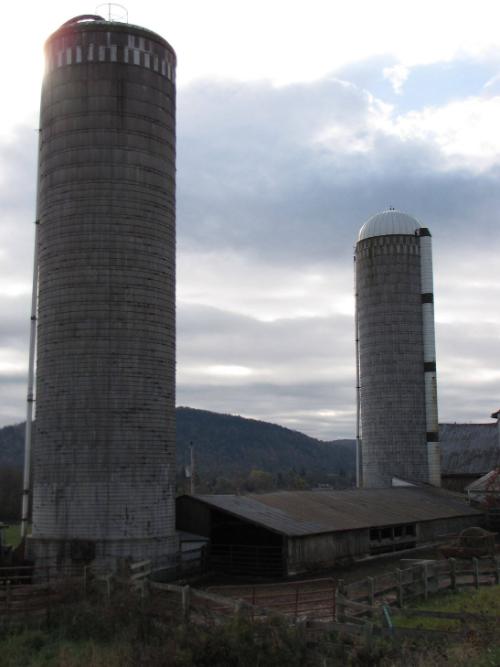 Silos 100 & 101: Route 8, Brookfield, NY