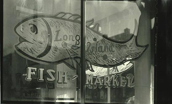 Fulton Street Fisherman’s Store, New York, 1946-1948