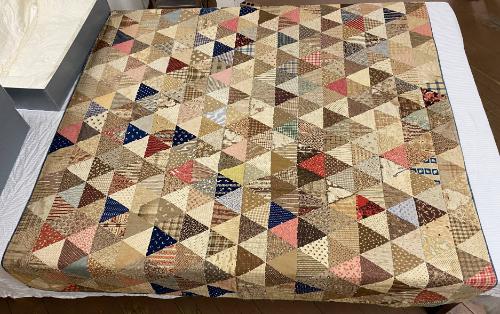 Thousand Pyramids Charm Quilt