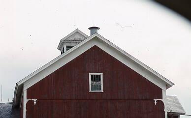 Barn with a Gable Roof