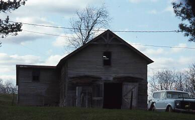 Two Door Weathered Barn