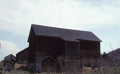 Barn with Square Silo