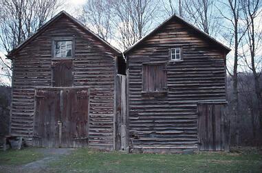 Wagon Shed c. 1850 & Stall Barn c. 1880-1890