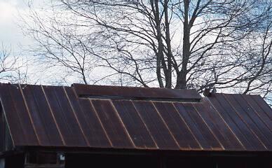 Sugar House Roof With Vent