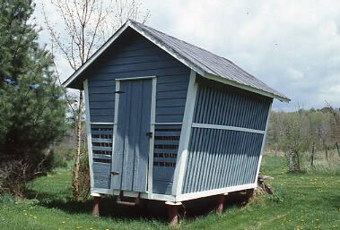 Blue Corn Crib