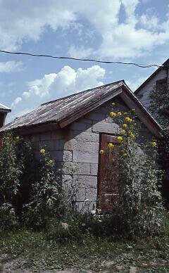 Cement Block Shed