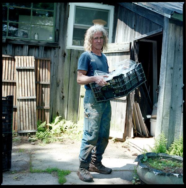 Richard Delivering to Farm Store