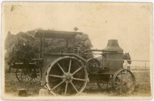 Rumely OilPull Tractor and Wagon