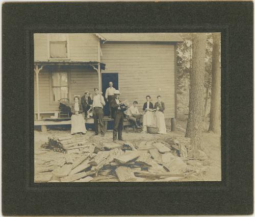 Family on the Porch