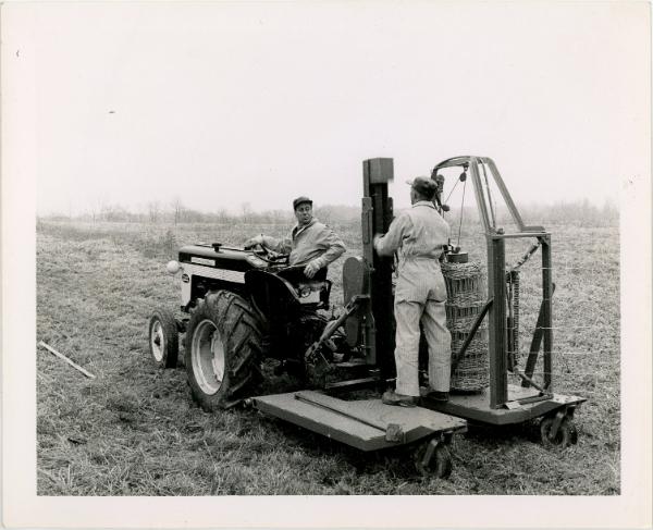 Putting Up Fencing 1