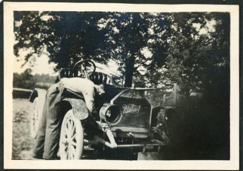 Man Working on Auto