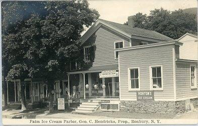 Palm Ice Cream Parlor, Geo. C. Hendricks, Prop. Roxbury, NY