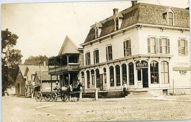 On Main Street in Willett, NY