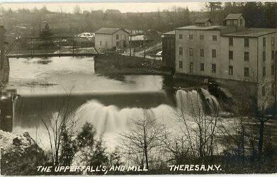 The Upper Falls and Mill, Theresa, NY