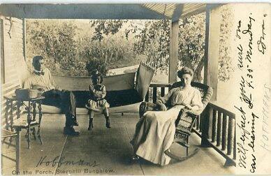 On the Porch of Steephill Bungalow