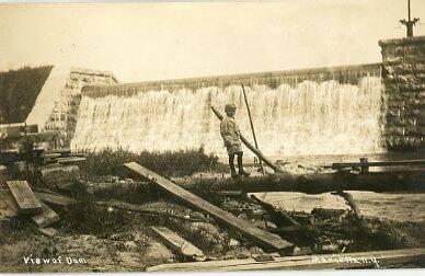 View of Dam in Marietta, NY