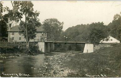 Tannery Bridge in Smyrna, NY