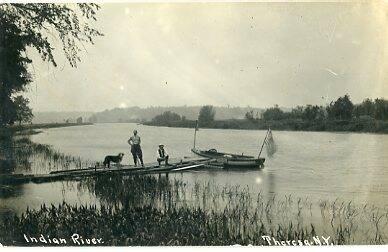 Indian River in Theresa, NY