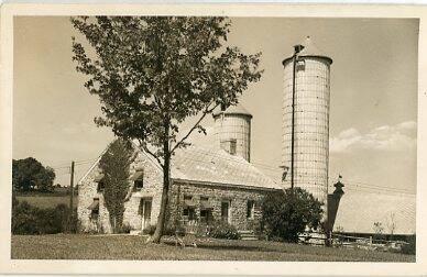 Barn with Silos