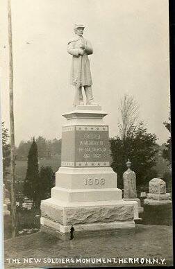 The New Soldiers' Monument in Hermon, NY