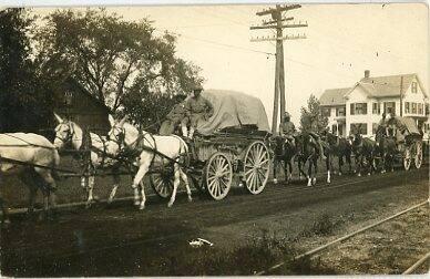 Buffalo Soilders Traveling from Vermont to Pine Camp, NY