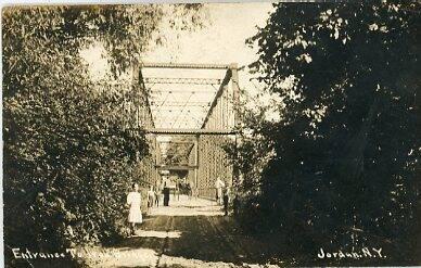 Entrance To Iron Bridge, Jordan, NY