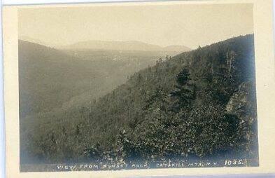 View From Sunset Rock, Catskill Mtn. NY