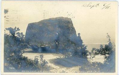 Boulder on South Catskill Mts.