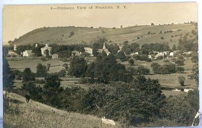 Birdseye View of Franklin, NY