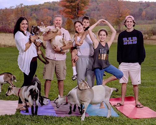 NY Goat Yoga by Gilbertsville Farmhouse, South New berlin, NY