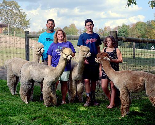 Buck Brook Alpacas Inc, Roscoe, NY McElroy Family