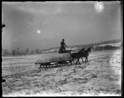 Horse Drawn Ice Sled