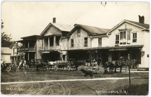 Main Street Cincinnatus, N.Y.