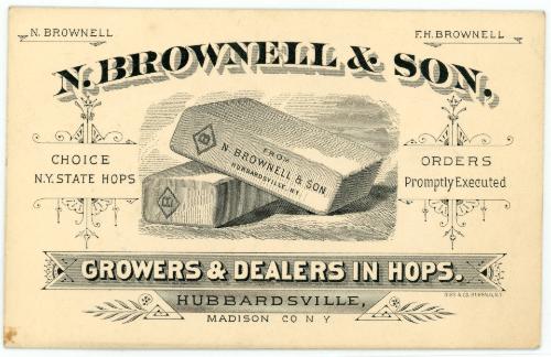 N. Brownell & Son. Advertisement